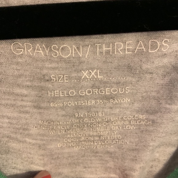 ❌SOLD❌Grayson Threads Shamrock Baseball Tee XXL - Picture 6 of 7
